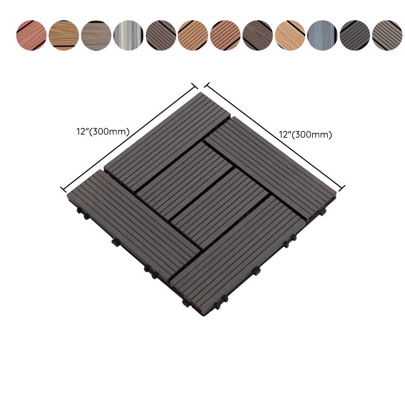 Interlocking Patio Flooring Tiles Striped Pattern Flooring Tiles Garden