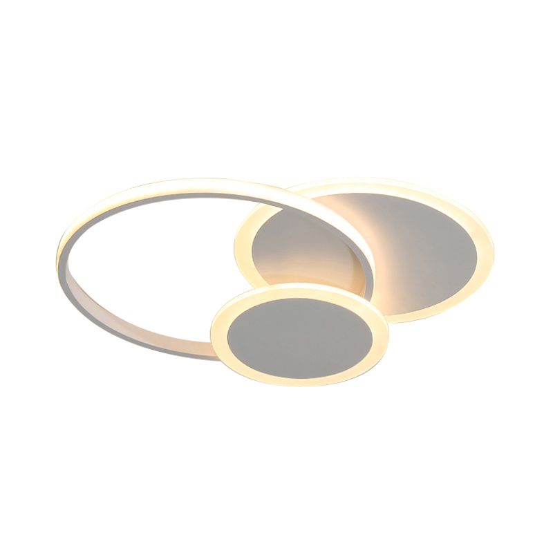 Acryl gestapelde ringplafondlamp Eetkamer Keuken Moderne LED-plafondlamp