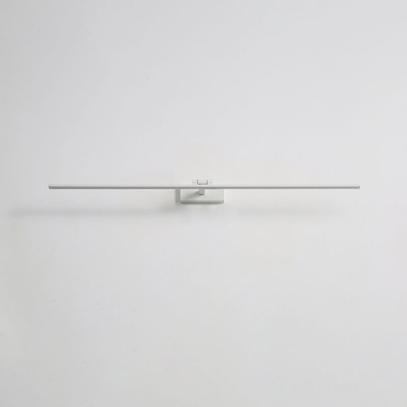 Moderno stile minimalista a parete lineare a parete vanità luci in alluminio sconde murale per bagno per bagno