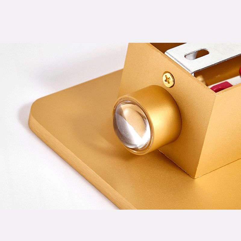 Estilo minimalista moderno rectangular arriba y abajo LED LED Splach Metal luces de apliquet