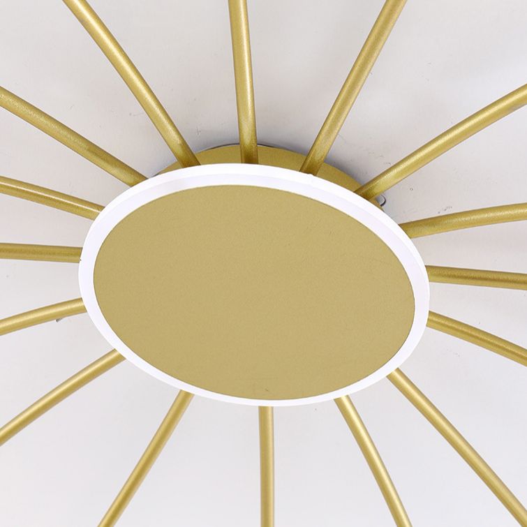 Noordse stijl moleculair gevormd plafondlichtglas Globe led String licht Lichte creatieve verlichtingsarmatuur voor woonkamer