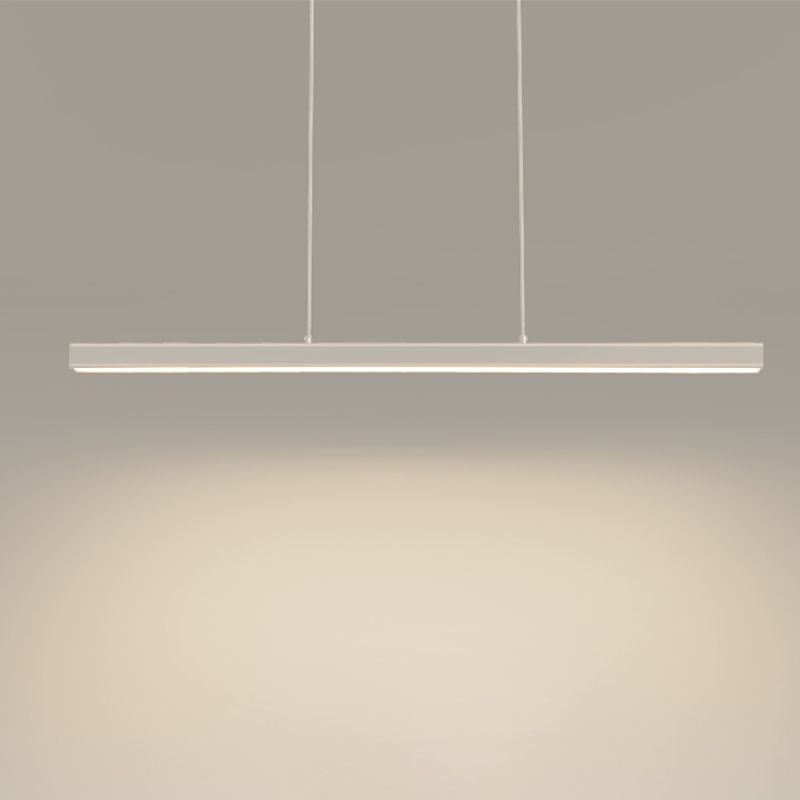 Simple Modern Nordic Style LED Hanging Island Pendant Light for Dining Room Office Bar