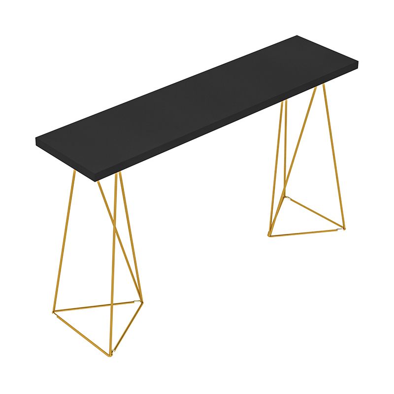 Metal Frame Glam Pub Table Set with Wood Top 1/2/3 Pieces Matte Finish Bar Set for Home