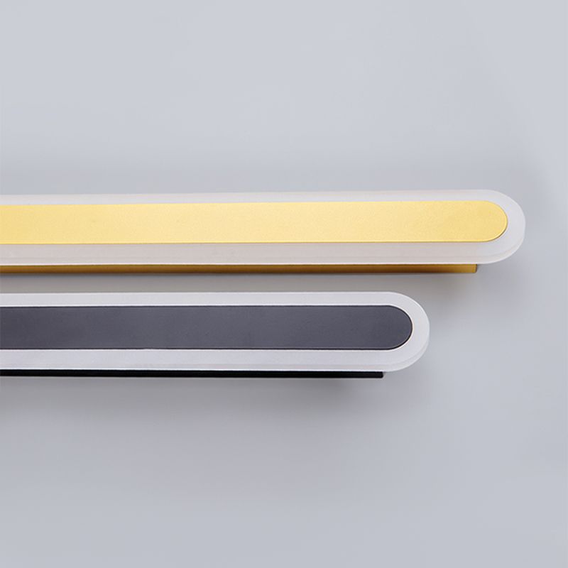 Linearer Schatten Metall Wandleuchter moderner Stil mit einer Lichtwandhalterung Leuchte