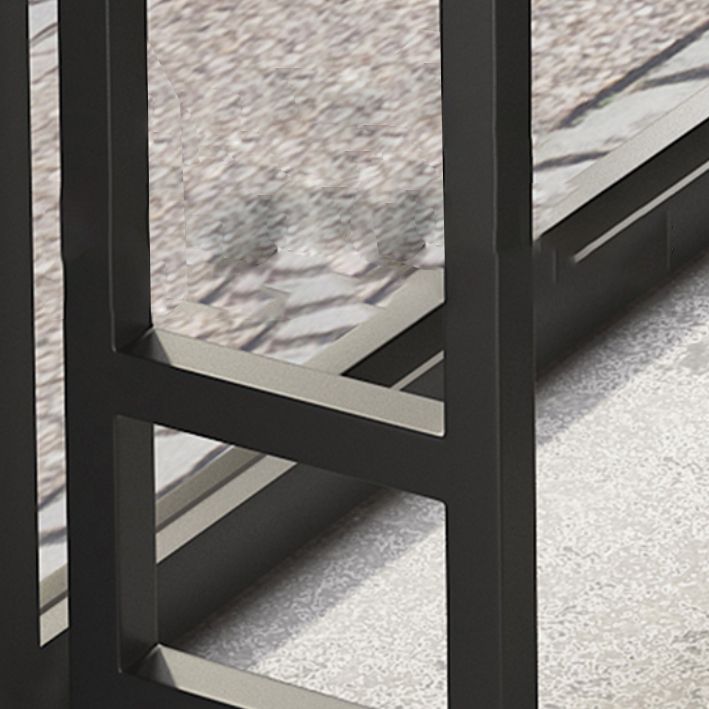 Pine Wood Bar Dining Table Modern Rectangle Bar Table for Milk Tea Shop Cafe