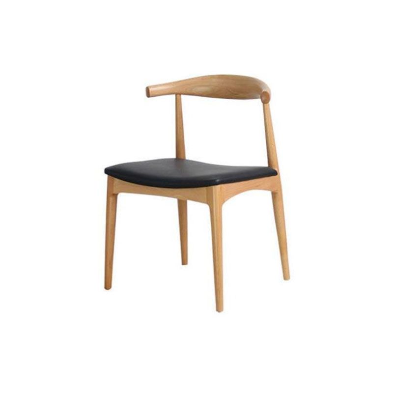 Modern 1/5 Pieces Dining Set Rectangle Wood Dining Table for Fast Food Restaurant