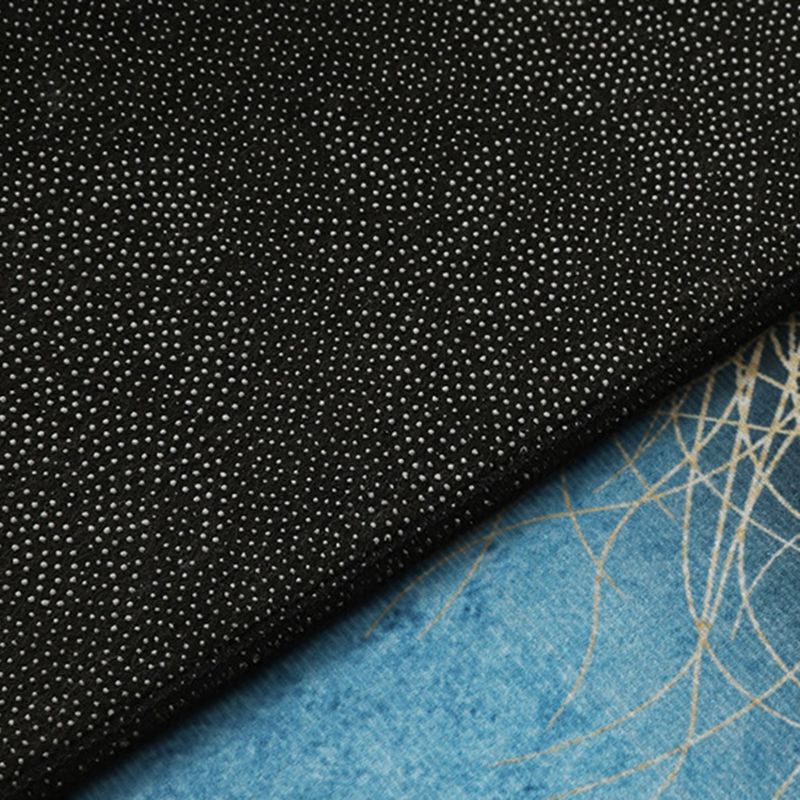 Fancy Living Room Area Carpet Brown Animal Pattern Polyester Area Rug Anti-Slip Washable Rug