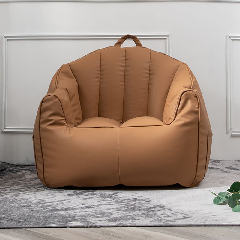 Sofá de almohada de almohada de cuero de piel sintética contemporánea Sofá de almohada cosida para apartamento para apartamento