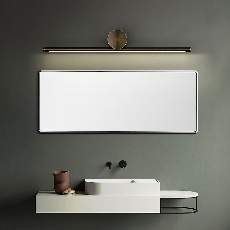 Modern Minimalist Style Linear Vanity Lighting Fixtures Metal Vanity Lights for Toilet