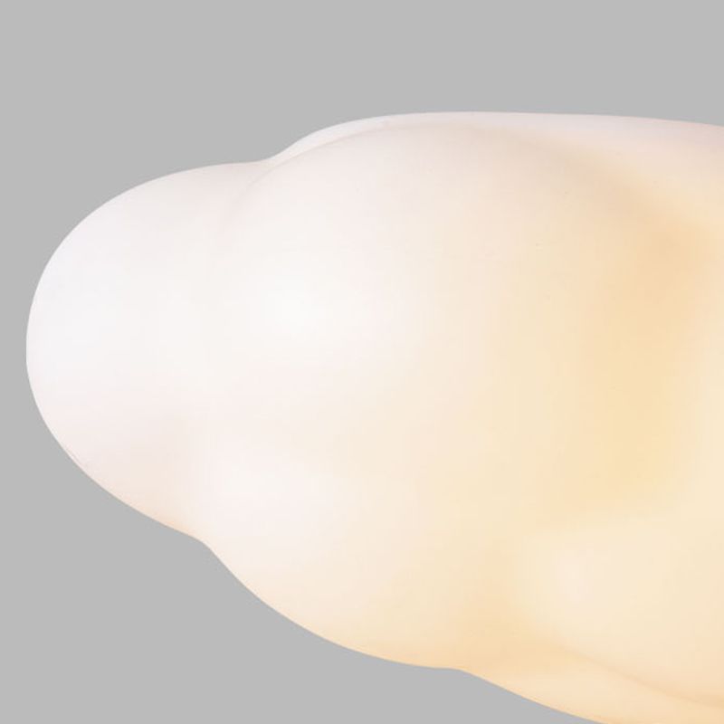 Lampada da incasso contemporanea in plastica, luci da incasso in bianco per camera da letto