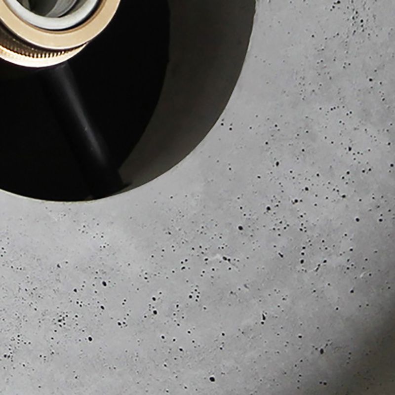 Lampe suspendue de style contemporain simple léger en ciment pour le salon Coffee Shop