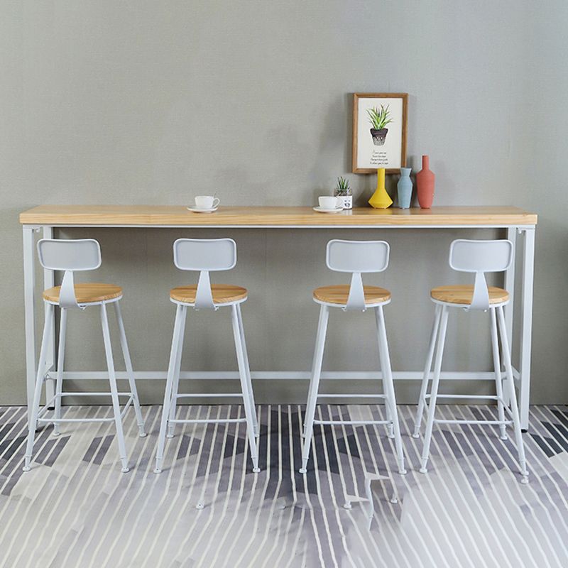 1/4/5/9 Pieces Bar Table Set Rectangular Bar Stool and Table Set