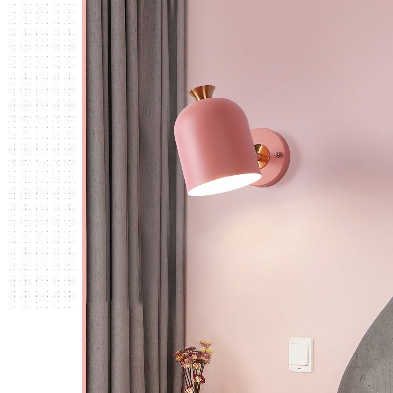 Luz de pared Macaron Fixture Modern Style Wall Light Fonce para sala de estar