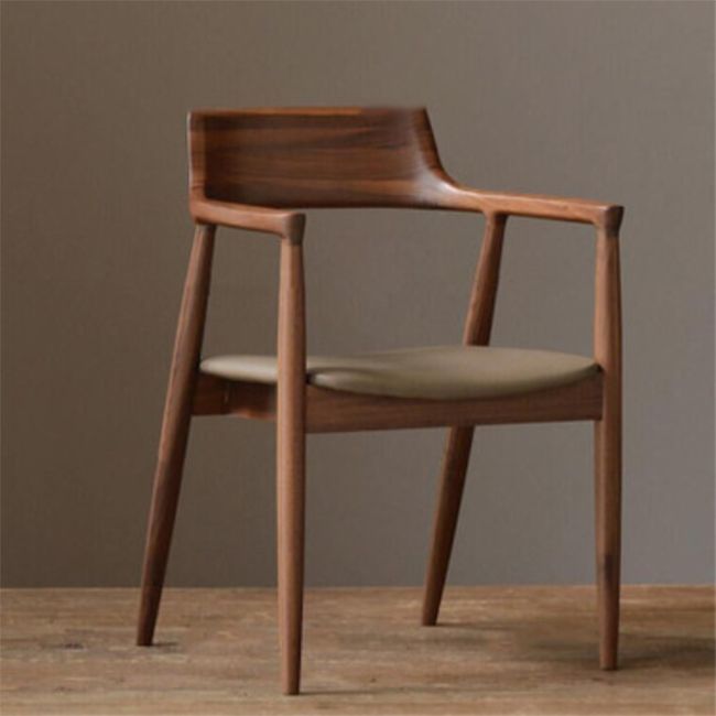 Wooden Dining Room Set 1/2/3/5 Pieces Modern Rectangle Dining Table and Upholstered Chairs