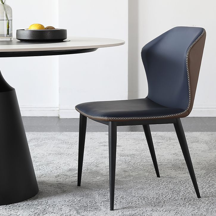 Contemporary Sintered Stone Round Table Set 1/4/7 Pieces Dining Set