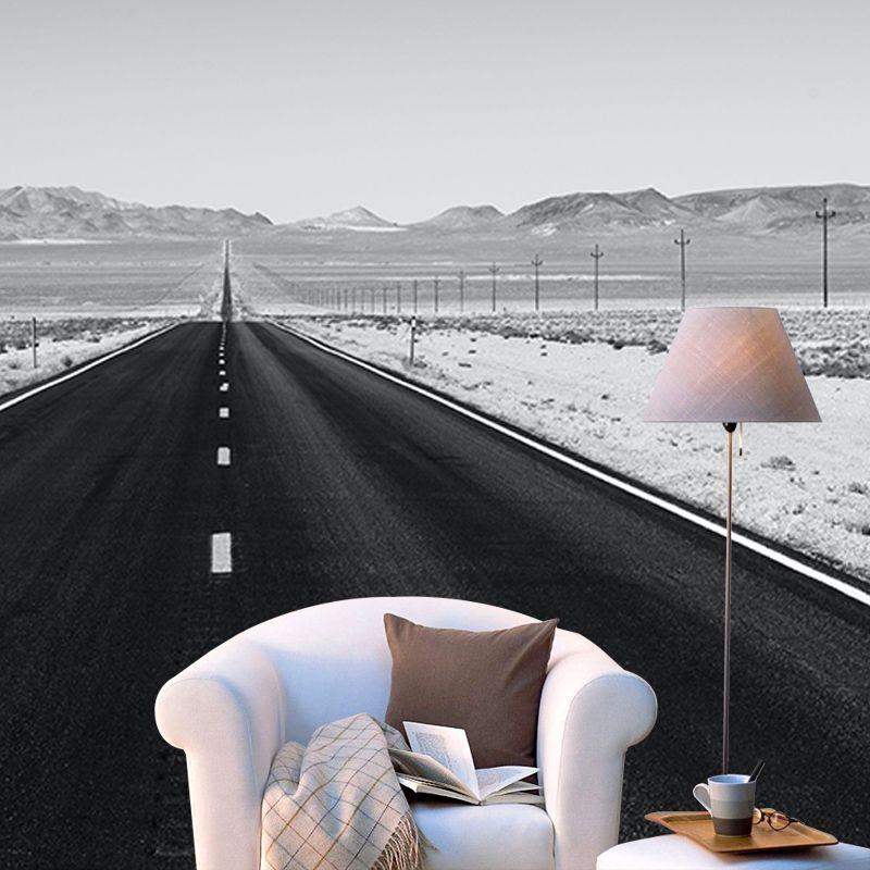 Photography Wall Mural Wallpaper Desert Landscape Sitting Room Wall Mural