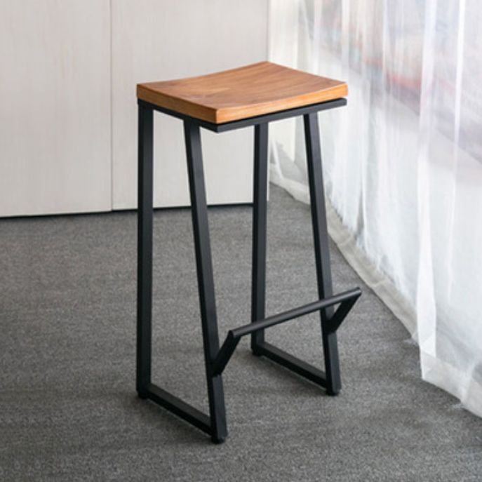 Modern Solid Wood Bar Set Coffee Shop 1/2/7 Pieces Rectangle Table and Stool Set