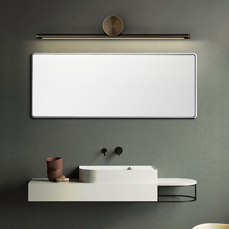 Accesorio de iluminación de pared lineal luminina de montaje de pared LED simple