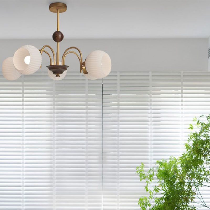 Luz de colgante de techo de lámpara geométrica Luces de lámpara de lámpara múltiple de estilo de metal moderno