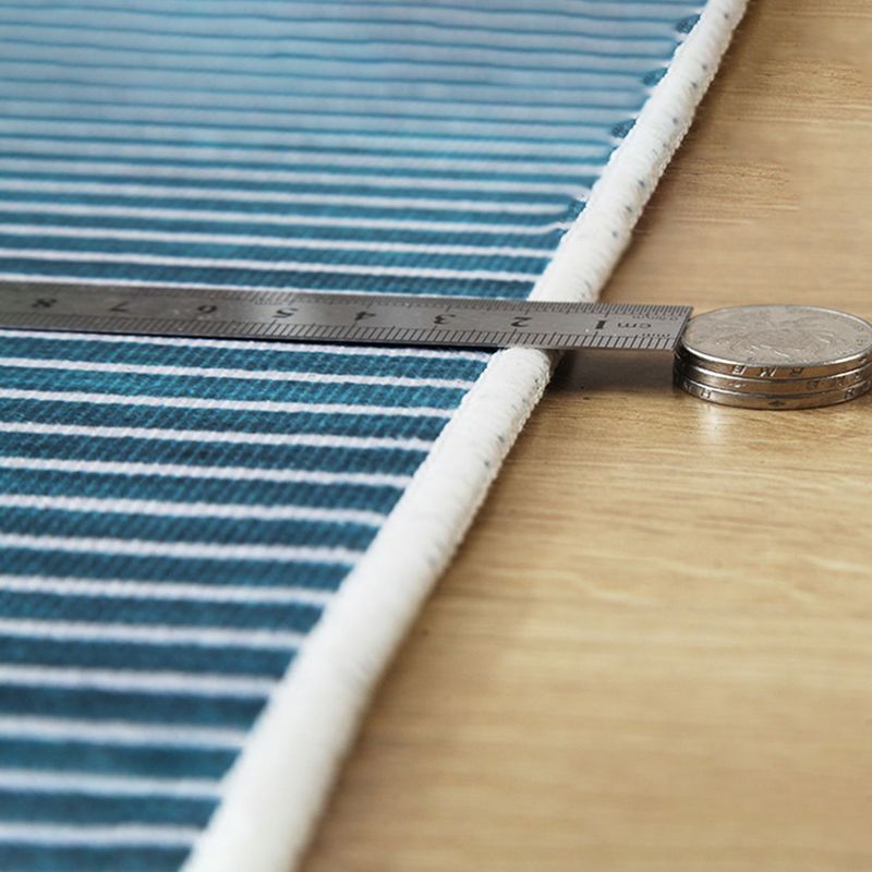 Grauston moderner Fläche Teppich Polyester Federdruck Teppich nicht rutschfestem Innenteppich für Wohnzimmer