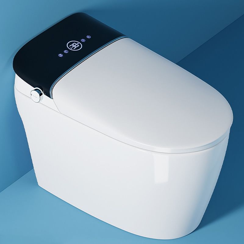 Modern 1-Piece Toilet Bowl Floor Mounted Urine Toilet with Concealed Tank for Bathroom