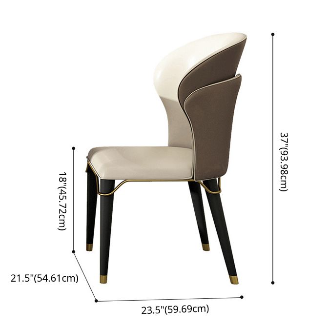 Modern Style Traditional Height Dining Set with Grey Fixed Rectangle Shape Table and Trestle Base