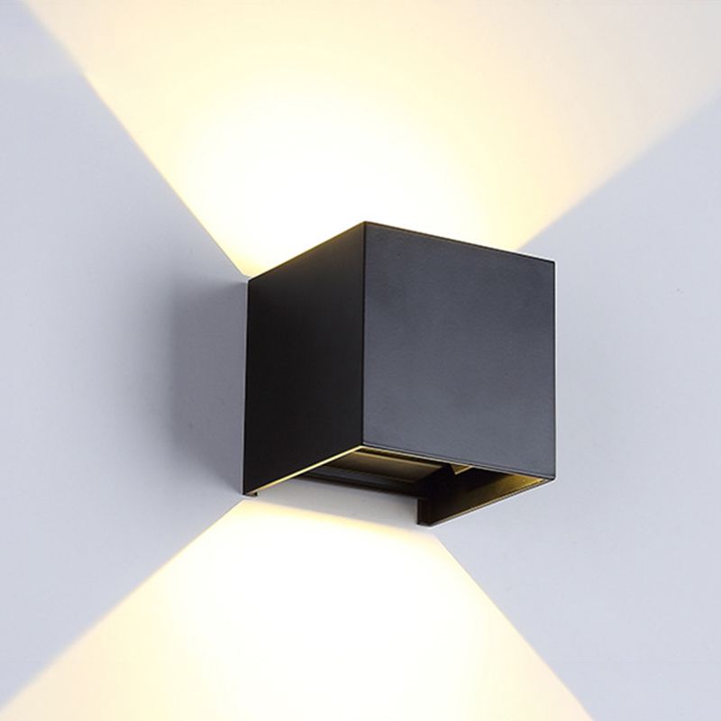 Modern Minimalist Style Geometric Wall Mounted Light Fixture Metal Wall Lamps
