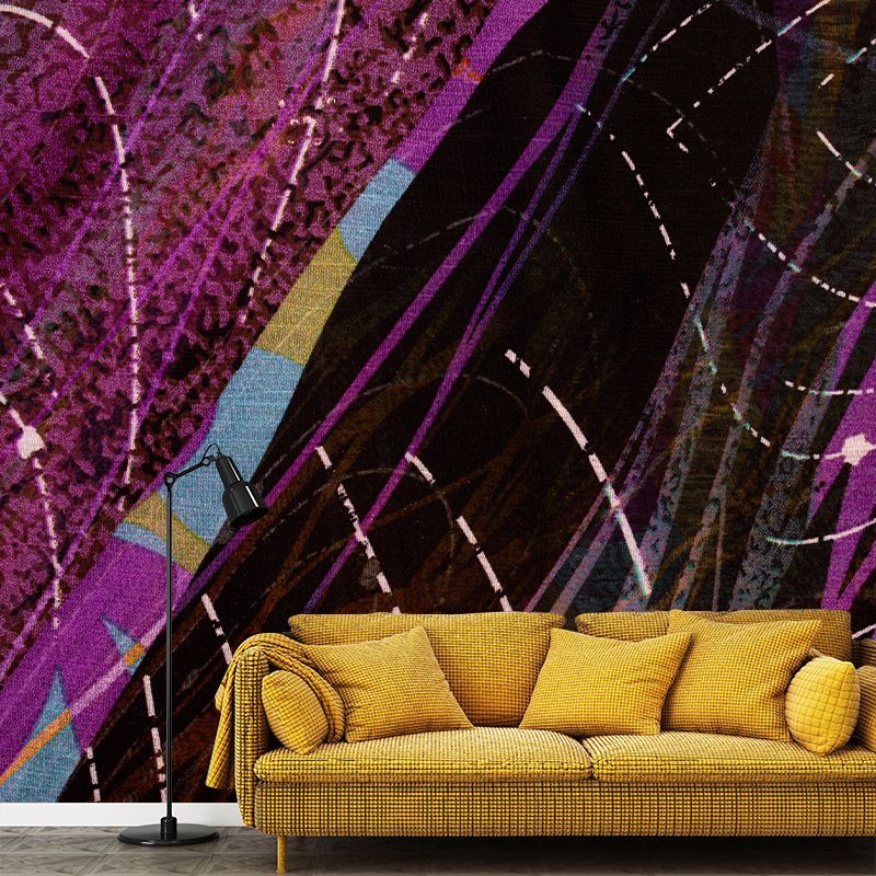 Minimalism Style Abstract Mural Wallpaper for Decoration, Personalized Size Available