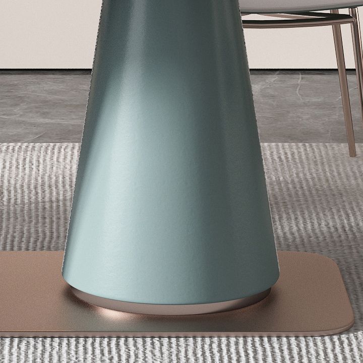 1/4/5/7 Pieces Rectangle Dining Set Luxurious Sintered Stone Top Dinette Table Set