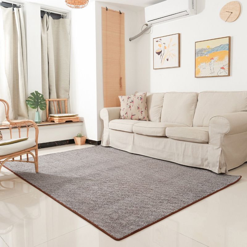 Colorful Area Rug Polyester Area Carpet Anti-Slip Easy Care Rug for Drawing Room