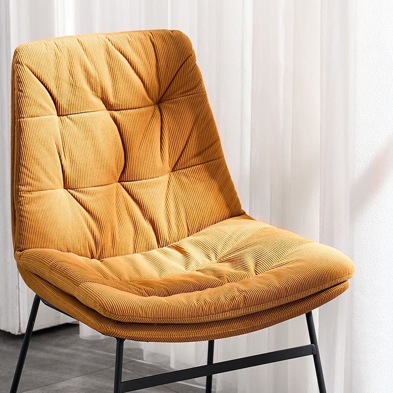 Modern Style Side Chair Upholstered Indoor Dining Chair for Home