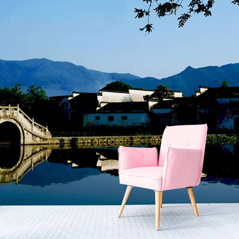 Village Photography Mural Wallpaper Decorative Bedroom Wall Mural