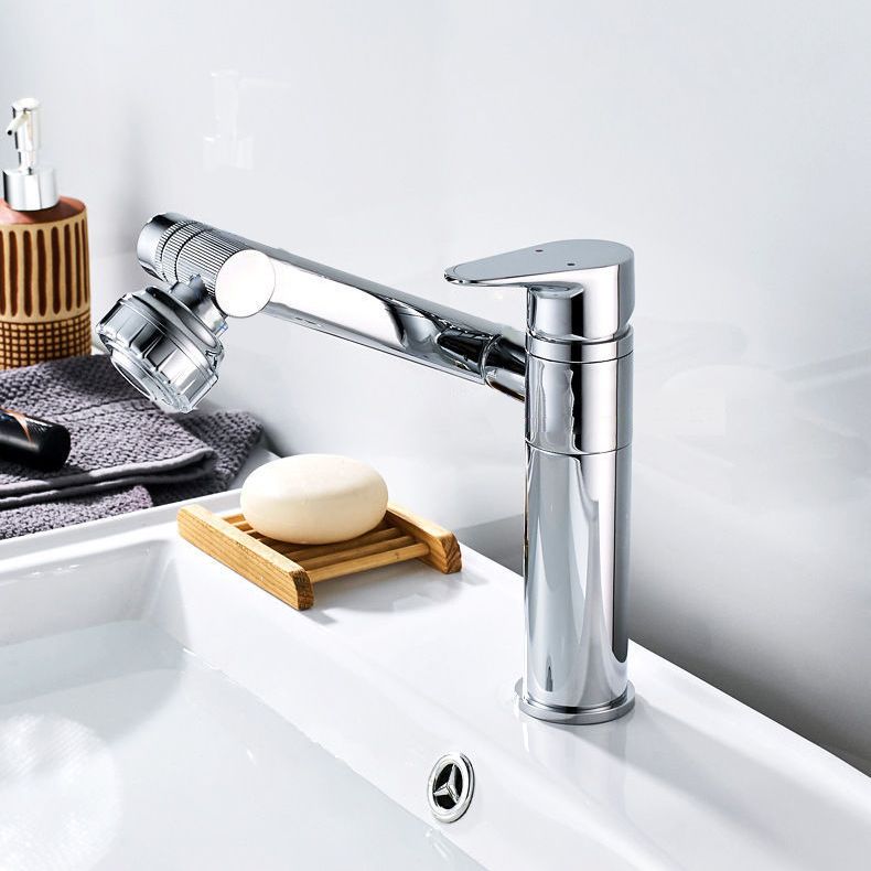 Glam Style Faucets Vessel Sink Faucet with Single Lever Handle