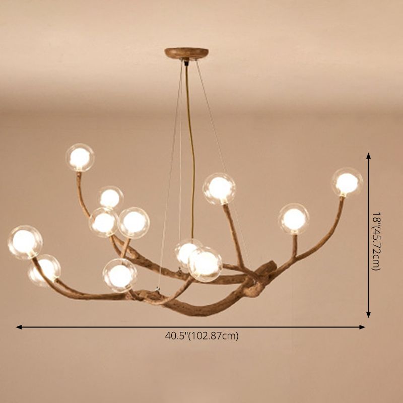 Lampadino Creative Creative Creative Contemporary Light Lights Aibeli del soffitto in vetro chiaro per la caffetteria