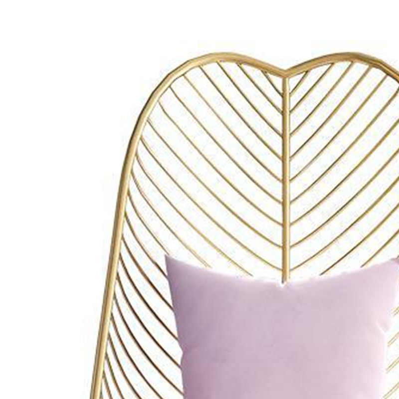 Upholstered Lounge Chair with Pillow Armless Include Chair with Cushion