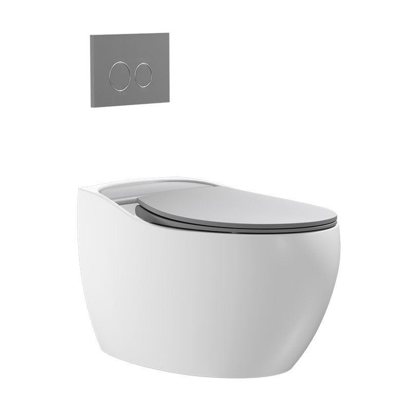 Wall Mount Modern Flush Toilet Porcelain Single Flush Toilet