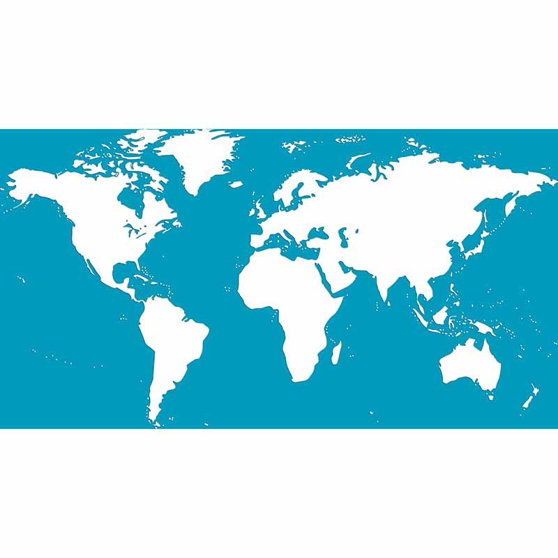 Map Photography Mural Wallpaper Decorative Bedroom Wall Mural