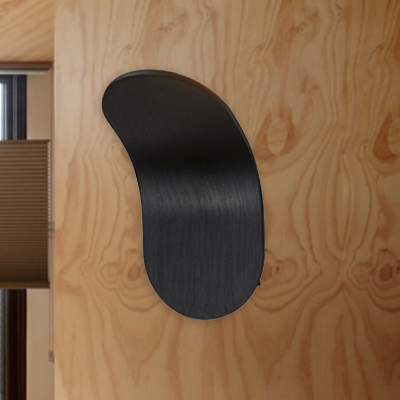 Metalen beugel SCONCE LICHT Modernistisch LED BEDBADE WANDELE MOUS LICHTING in zwart/goud/koffie