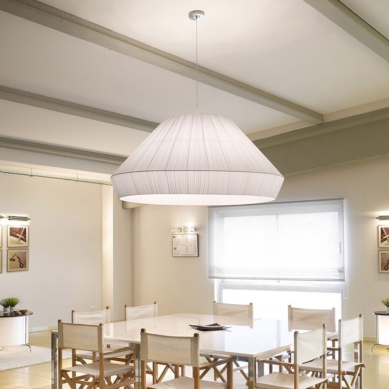 OMAGGIO MODERNA GEOMETRIA SEDIA INSPETTUATA SETA LIGHT 1 PENDANTE LIGHT PER LAMPO