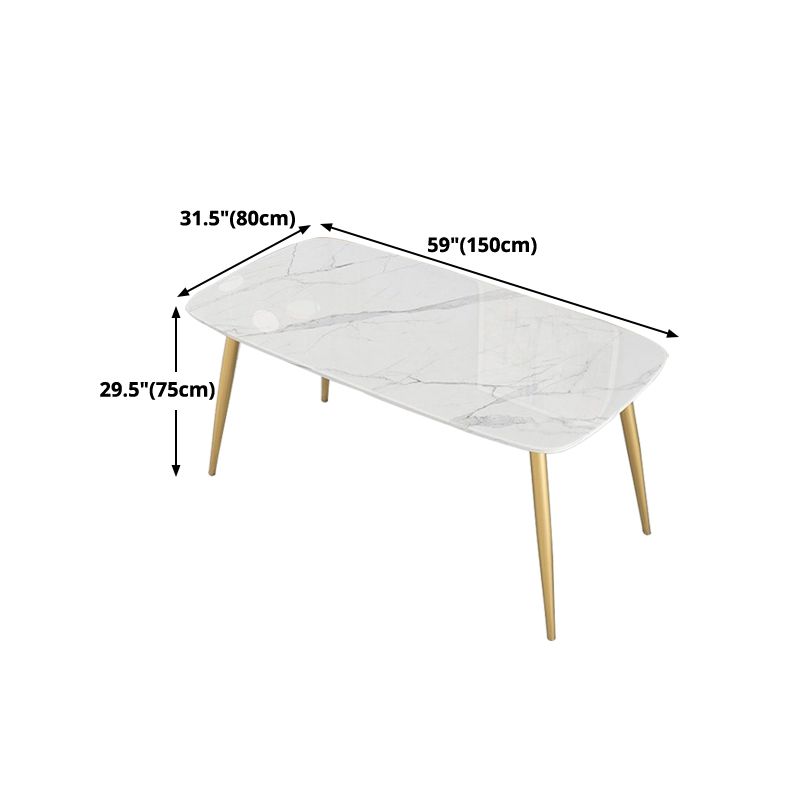 Traditional Luxury Rectangle Dining Table 4-foot Furniture for Dining Room