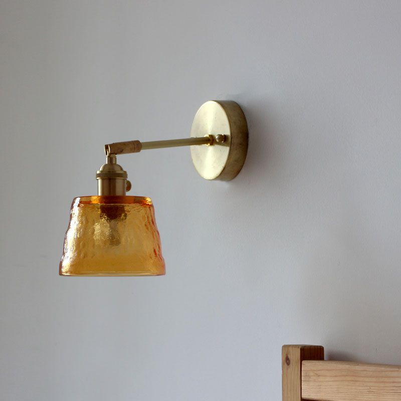 1-bulbina in vetro d'acqua SCONCE Vintage Vintage Affitto Affusod Camera Lettura Regolabile Luce
