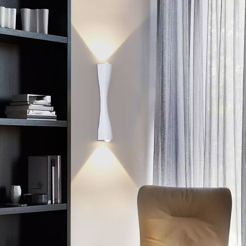 Geometric Wall Light Fixture Simplicity Metal Wall Sconce for Bedroom