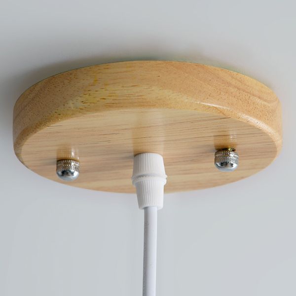 1 Lichthängerlampenvorrichtung moderner hölzerne Anhänger Licht für Esszimmer