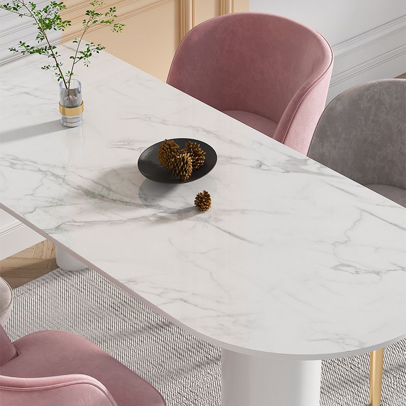 Designer Style Sintered Stone Dining Table Set 1/4/5 Pieces Home Dining Room Set