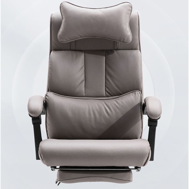 Modern Office Chair Padded Arms No Distressing Ergonomic Desk Chair with Wheels