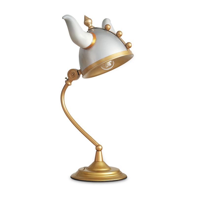 Lampada da studio moderna a lampadina singola con paralume a medaglia, lampada da lavoro a forma di timone in corno di bue grigio
