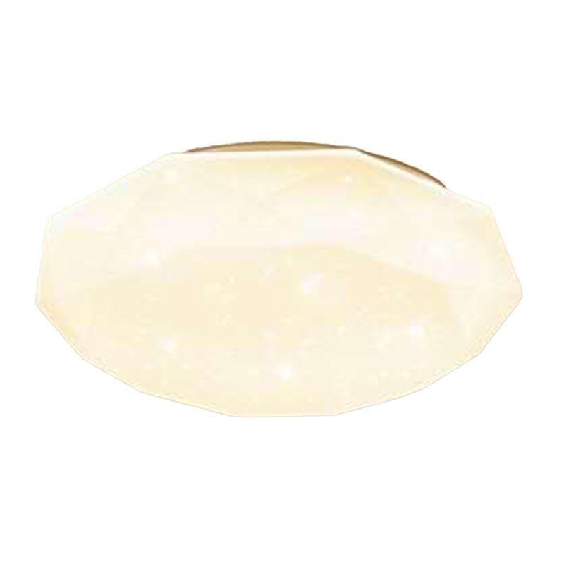 Metal Geometric Flush Mount Fixture Modern Flush Light Fixture for Bedroom