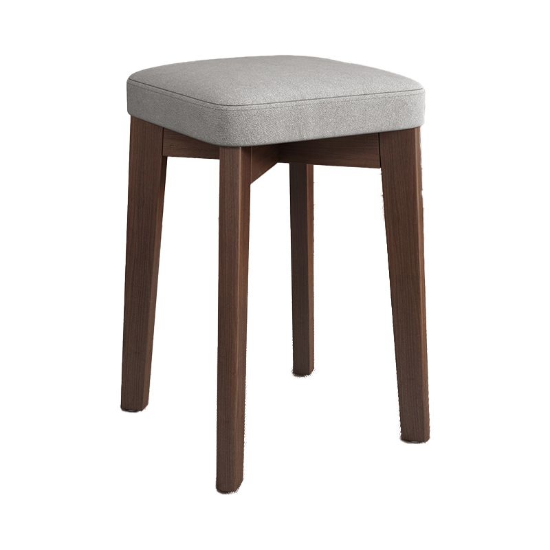 Modern Leather Ottoman Water Resistant Standard Square Chair Ottoman