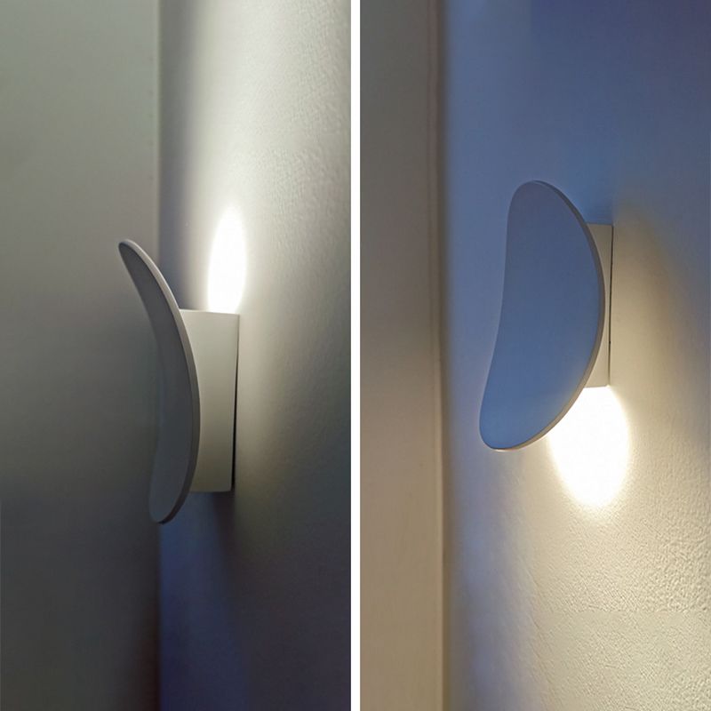 Metall Biegung Wandleuchte moderne Stil 1 Leicht Wandmontage Beleuchtung