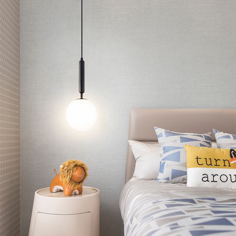 Aménagement d'éclairage de pendentif sphérique